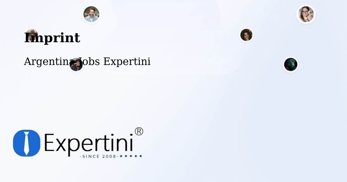 Imprint – La Rioja - Argentina Jobs Expertini
